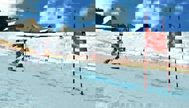 Der Ski-Nachwuchs wurde gefordert: Rennspektakel auf der Hoxperen-Piste