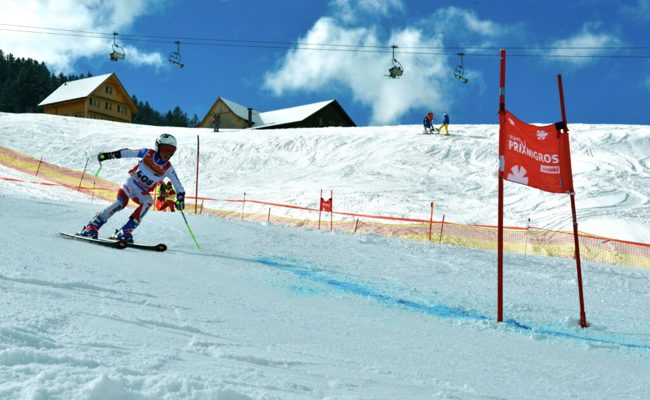 Der Ski-Nachwuchs wurde gefordert: Rennspektakel auf der Hoxperen-Piste
