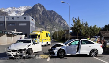 100'000 Franken Schaden nach Frontalkollision