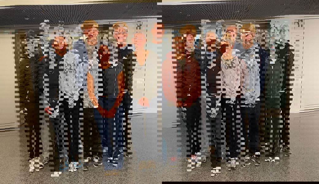 Die Flöser Delegation an der Schweizer Kurzbahn-Meisterschaft in Uster.