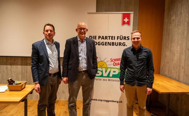 Nationalrat Gregor Rutz sprach zum Jahresbeginn über Asylpolitik