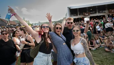 Open Air im Sittertobel: Ein bisschen Schlamm und ganz viel Sonne