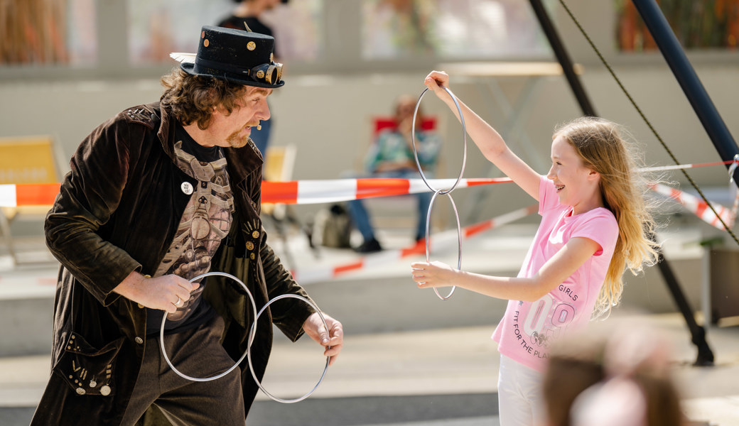 Verschiedene Kunstschaffende zeigen ihr Können in Vaduz. 