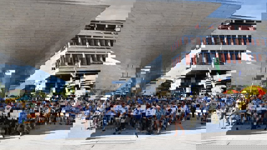  Unter der Leitung von Daniel Gut wurden über 40 Massnahmen realisiert, Als Leuchtturmprojekt gilt zum Beispiel der neue Bushof in Buchs. 