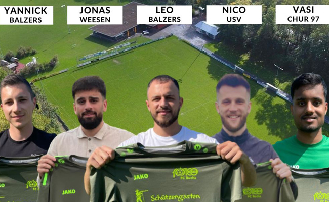 2.-Liga-Aufsteiger FC Buchs rüstet mit erfahrenen Spielern auf