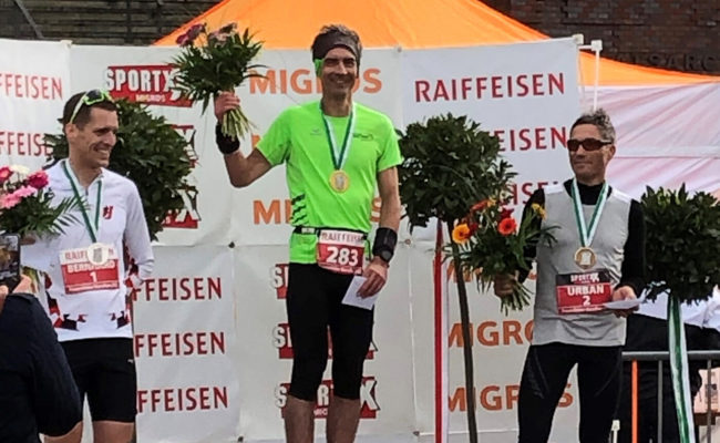 Mit vielen Minuten Vorsprung: Alexander Heim gewinnt Marathon am «Frauenfelder»