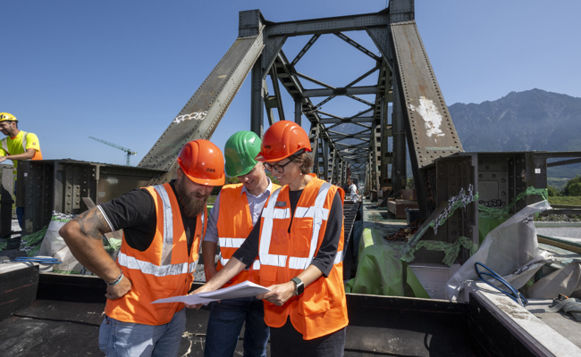 Reportage zum Grossprojekt: Bahnbau quer durchs Dreiländereck