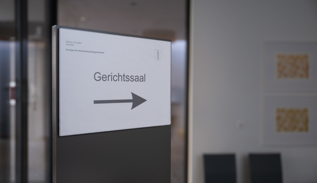 Der Tunesier steht wegen diverser Straftaten vor dem Kreisgericht Werdenberg-Sarganserland. 