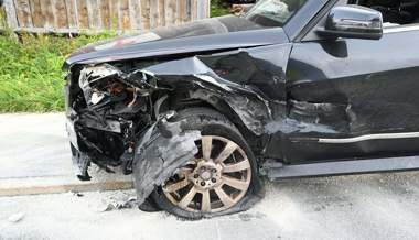 Angetrunken Unfall verursacht: 45'000 Franken Schaden