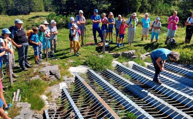 Der Wandertag des Verkehrsvereins ermöglichte tiefe und eindrückliche Einblicke