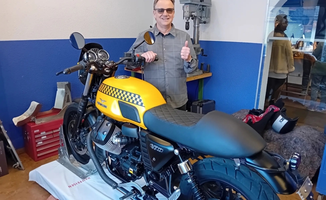 Der Guzzi-Doktor ist jetzt AHV-Rentner