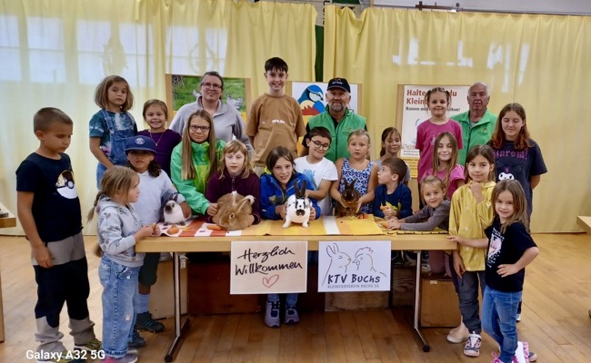 Kleintierverein in den Ferienspass involviert