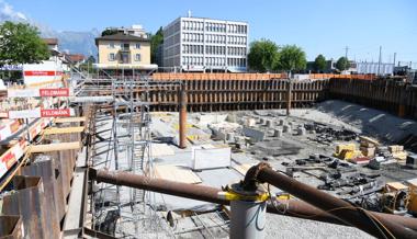 Einblick in die Grossbaustelle «Chez Fritz»