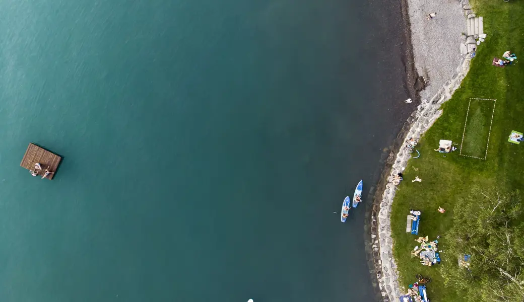 Walensee: Hier gab es plötzlich Sturm, das wurde den Stand-up-Paddlern zum Verhängnis.