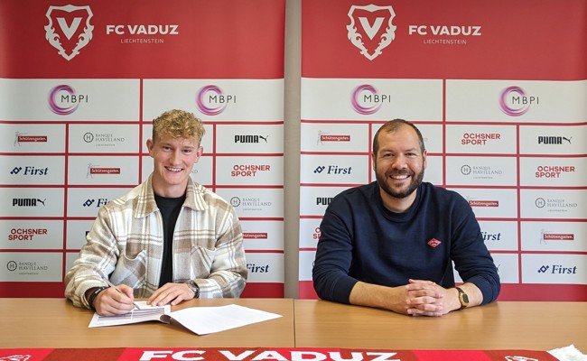 Ein Wartauer spielt neu beim FC Vaduz