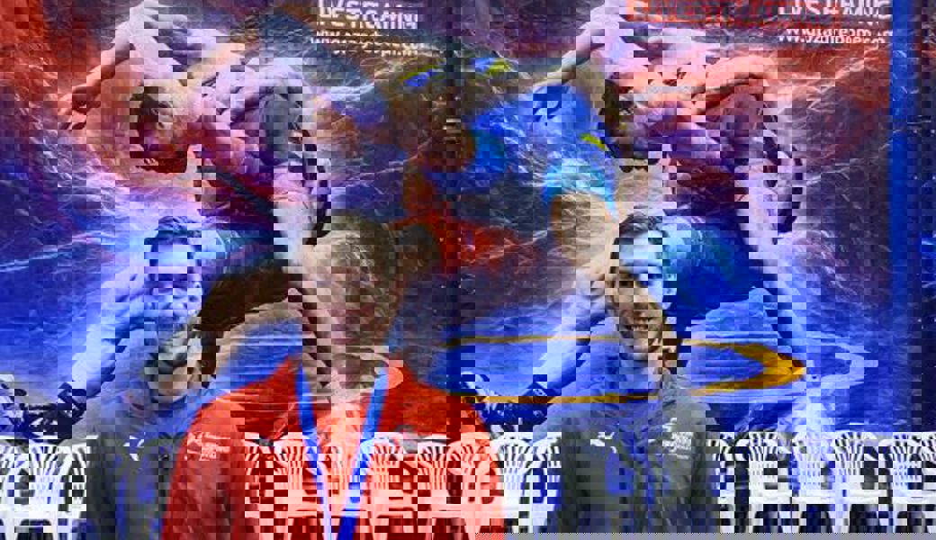  Stolz auf den dritten Rang: Der Grabser Ringer Andreas Vetsch. 