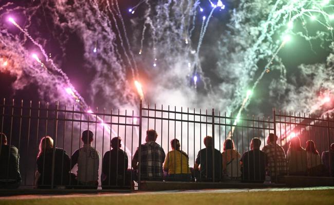 Keine Raketen am Himmel an Silvester