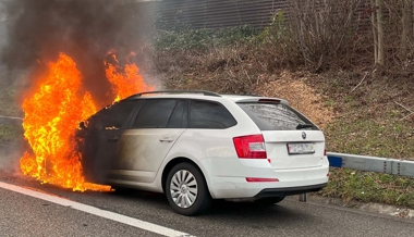 Wenn das Auto plötzlich brennt: Panik ist fehl am Platz