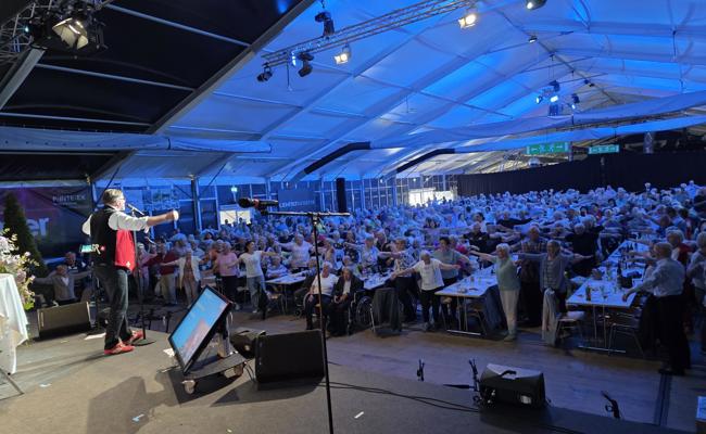 Siga-Seniorentag: Grosse Stimmung und viele Stände