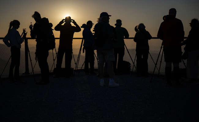 Die Sonnenfinsternis auf dem Hohen Kasten