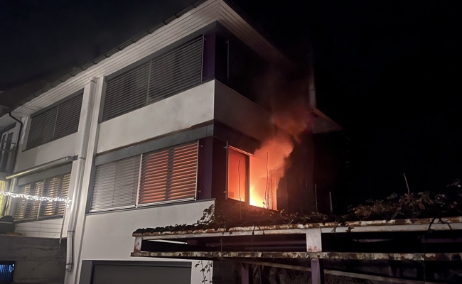 Ein Rentner verursachte nicht fahrlässig eine Feuersbrunst in Lichtensteig