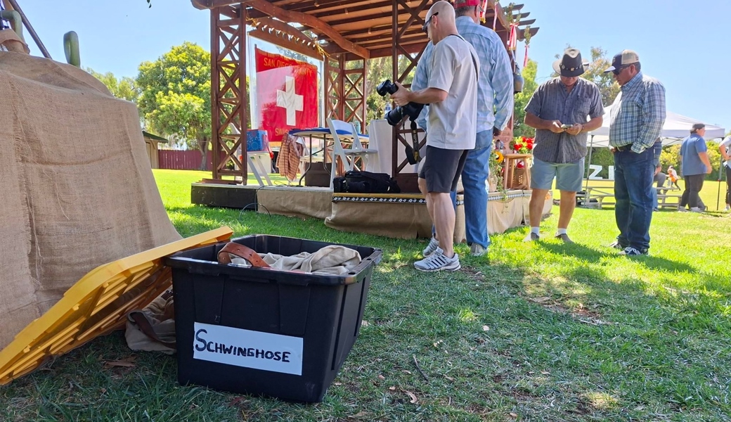 Im WM-Wohnort der Schweizer Nationalspieler ging das alljährliche Schwingfest über die Bühne. 