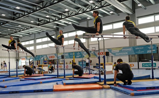 Barrenturner vom TV Oberschan sind stolz auf ihren Auftritt