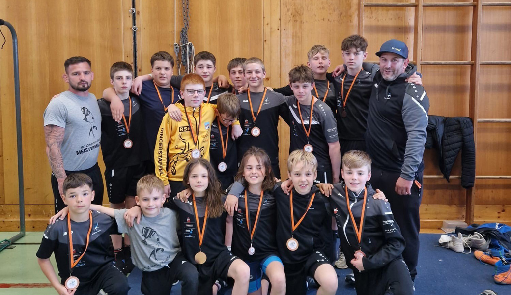 Die erste Mannschaft des RC Oberriet-Grabs gewann in Hörbranz die Bronzemedaille.