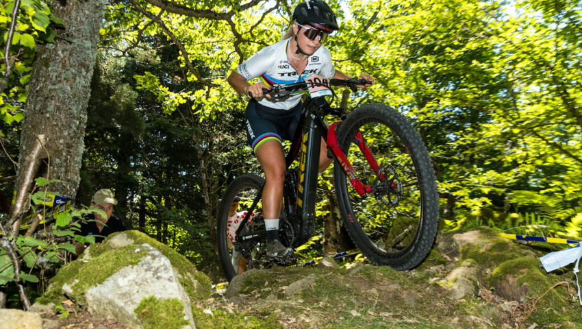  Weltmeisterliche Form: Nicole Göldi aus Sennwald. 