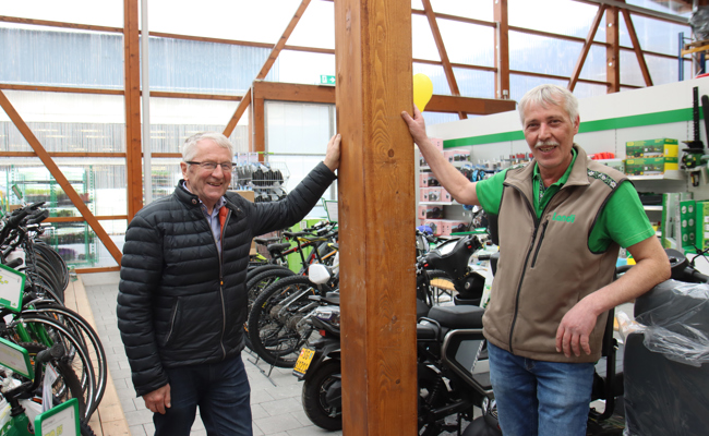 Umbauprojekt ist ein neuer Meilenstein