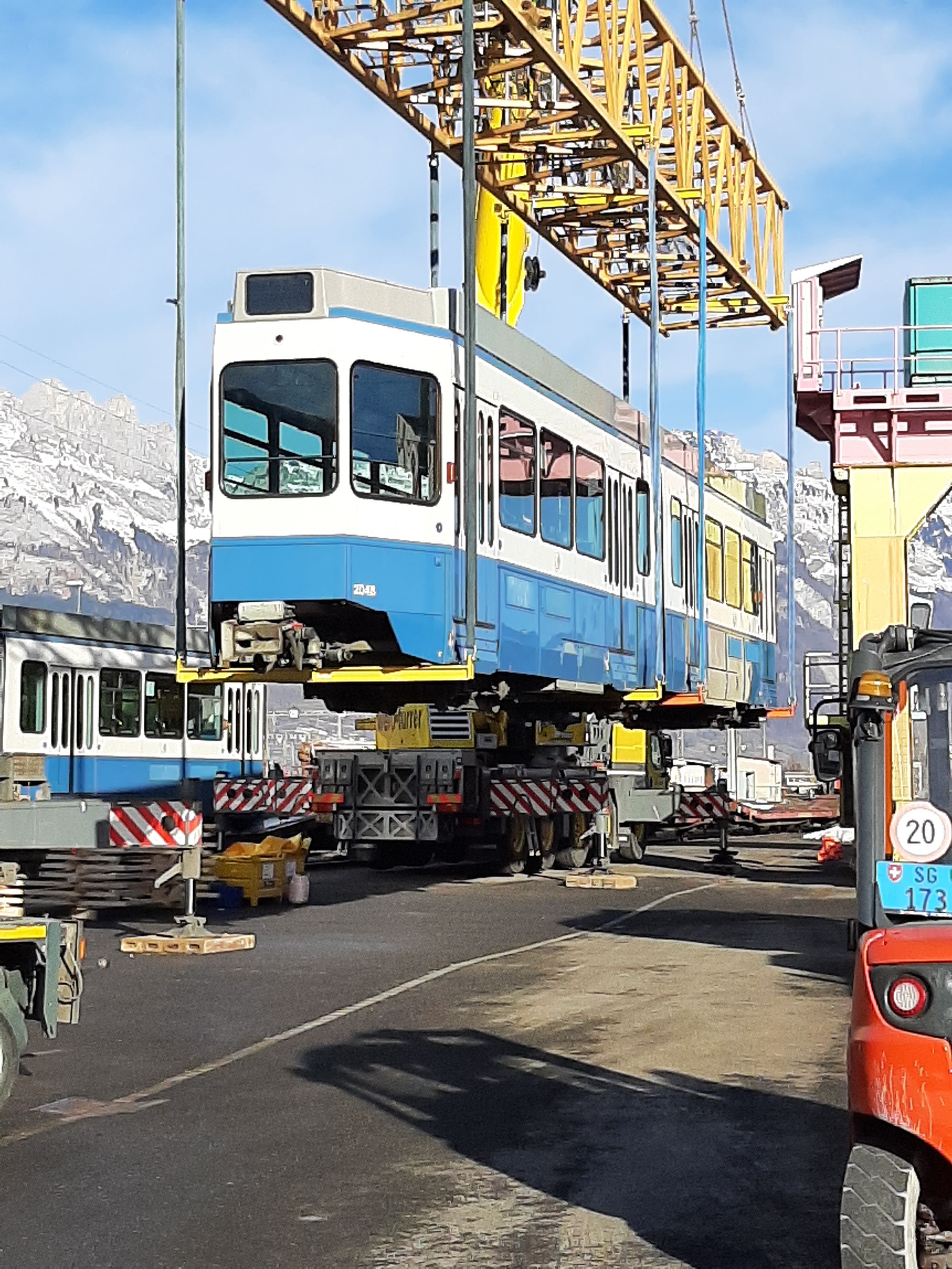 Tram kommt via Buchs in die Ukraine