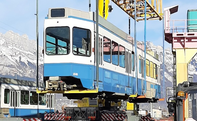 Tram kommt via Buchs in die Ukraine