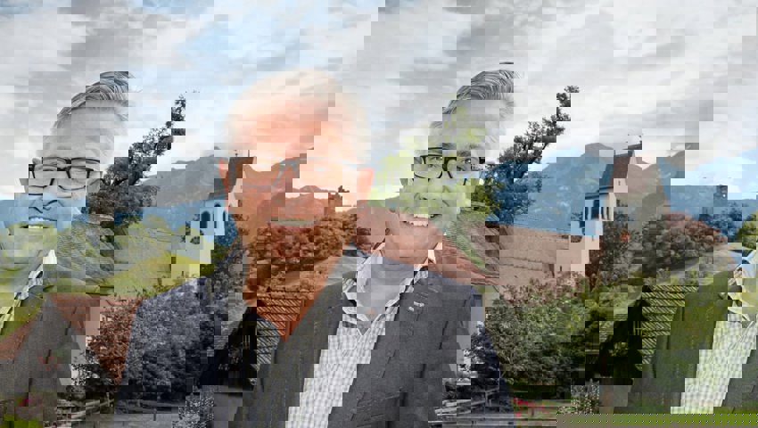  Martin Graf, Präsident der Kirchenvorsteherschaft der evang.-reformierten Kirche Wartau. 