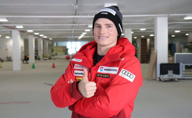 Europacup-Podest für Obertoggenburger Skirennfahrer Josua Mettler