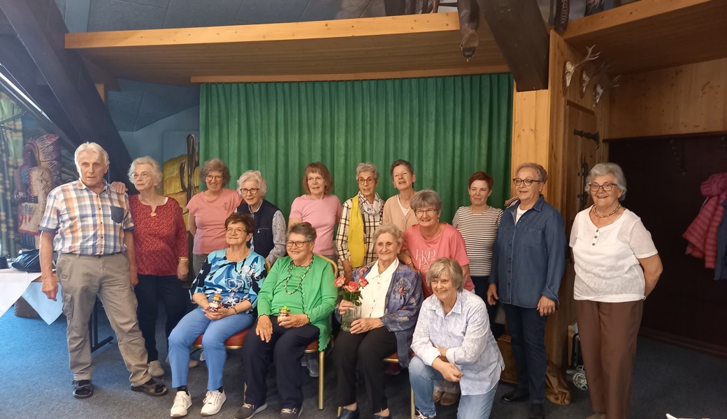 Zusammenkunft im Landgasthof Werdenberg in Buchs: Die Vereinsmitglieder an der Hauptversammlung.
