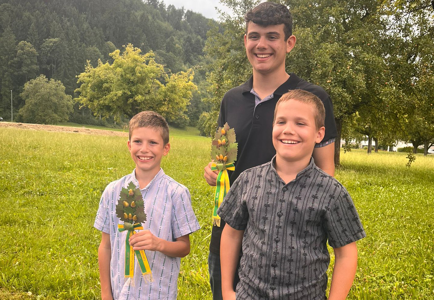 Lukas Sprecher gewinnt seinen ersten Zweig