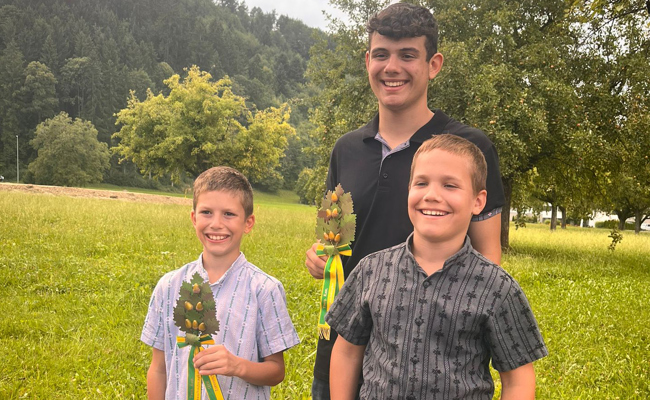 Lukas Sprecher gewinnt seinen ersten Zweig