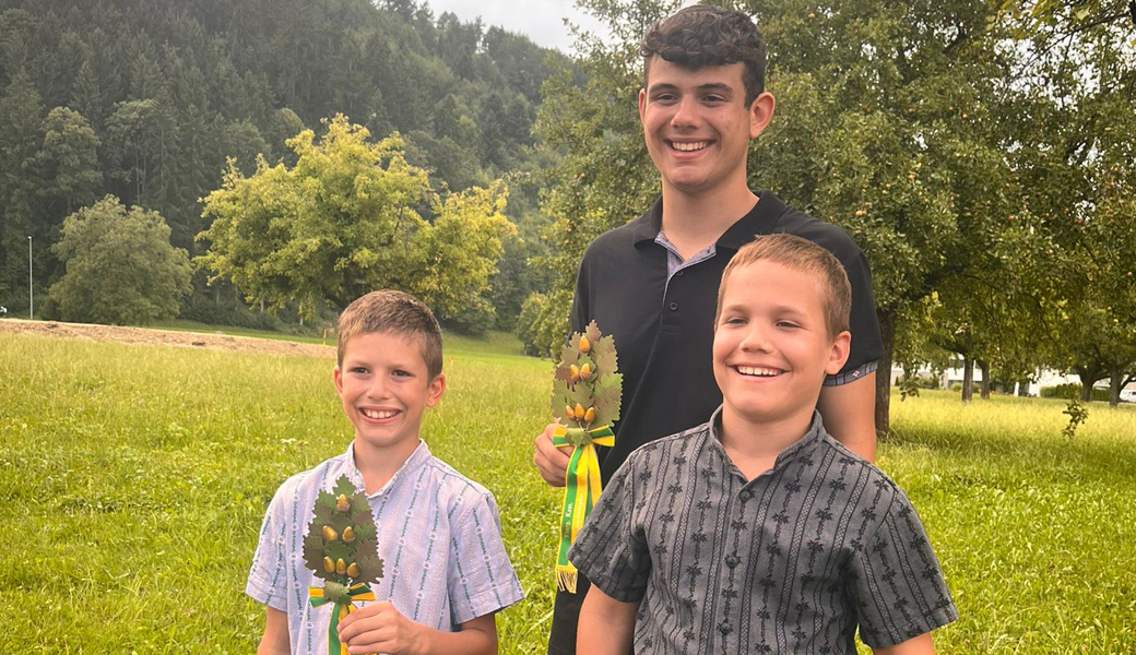 Lukas Sprecher gewinnt seinen ersten Zweig