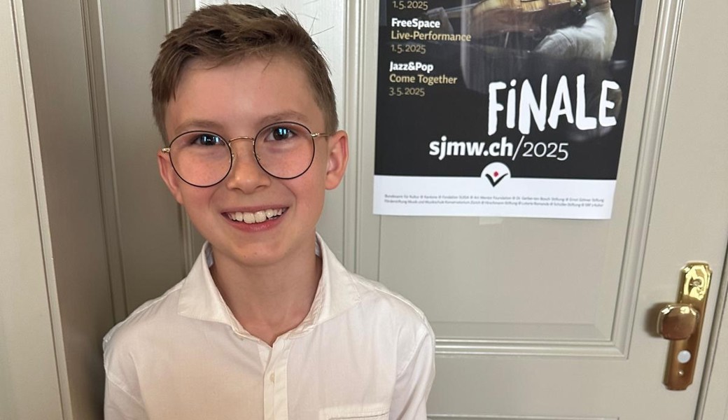 Am Finale mit dabei: Preis für Jungmusiker Louis Kulawik Am Finale mit dabei: Preis für Jungmusiker Louis Kulawik