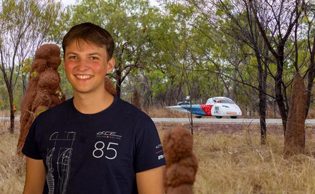 Nur mit Sonnenkraft durch Australien: Dieser ETH-Student und sein Team bauen ein Solarauto