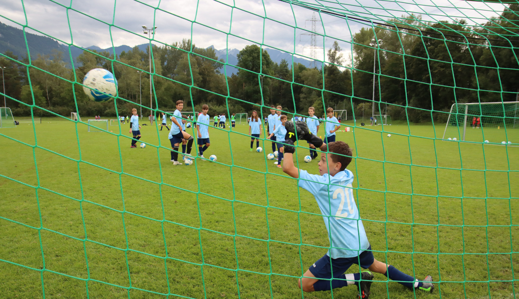 Nicht jeder Schuss ist ein Volltreffer – aus Sicht der Kinder aber das diesjährige Werdenberger Fussballcamp. 