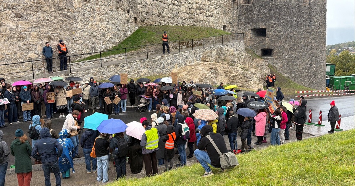 Despite the veto: 250 people demonstrated in support of the ...