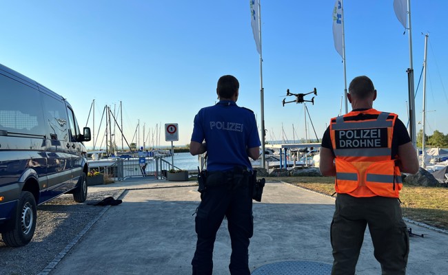 14-jähriger Bub im Bodensee vermisst – Suche dauert an