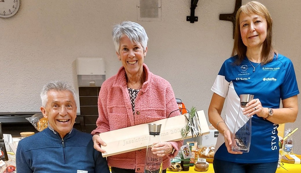 Die neue Jasskönigin Regula Kaiser gewann mit grossem Vorsprung