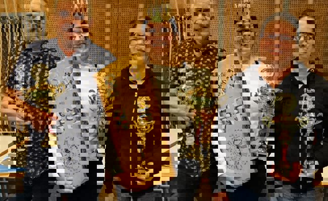 Eine Krone für die Siegerin: Sabrina Berger mit 1689 Punkten Jasskönigin 2023