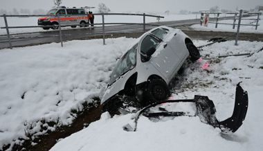 Winterliche Strassenverhältnisse führten zu Unfällen
