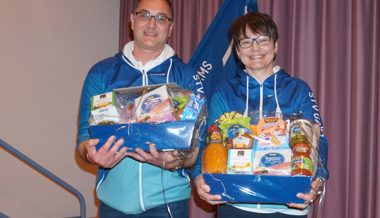 Beim STV Gams gab es eine Vielzahl von Ehrungen und auch einige Abschiede