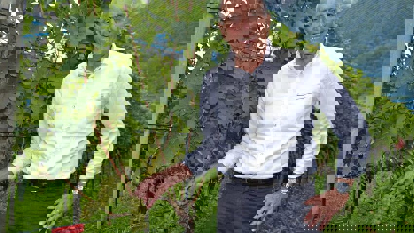  30. November: Markus Hardegger, Gams, geht in Pension. 33 Jahre war er Leiter der kantonalen Fachstelle Weinbau. 