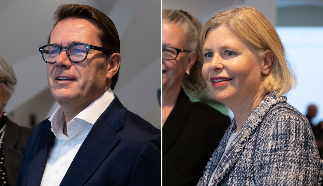 Das Bild von 2019 wiederholt sich nun: Benedikt Würth und Esther Friedli sind gewählt.