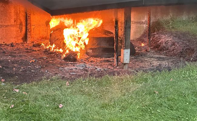 Brennender Mähroboter: 20'000 Franken Schaden